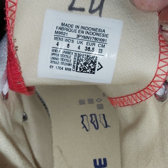 Converse Hi-top sz5 - Picture 5 of 6